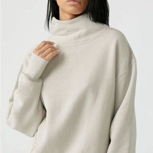 Joah Brown Oversized Turtleneck Sweatshirt